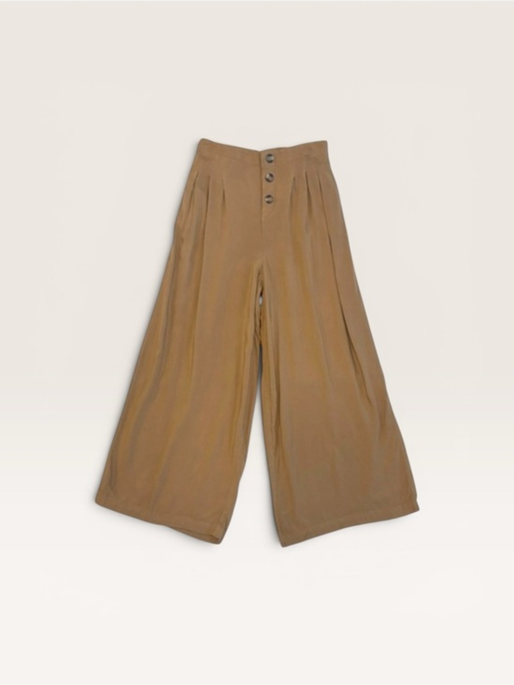 American Eagle Cropped High Rise Wide Leg Palazzo Pants
